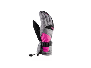 02302 SKI RUKAVICE VIKING RONDA ŽENSKE grey/pink L