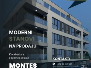 Novogradnja Stan Sarajevo 40,66 m2 - S303 - Parking gratis Akcija