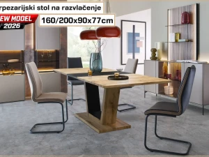 TRPEZARIJSKI STOL NA RAZVLACENJE NOVI MODEL-AKCIJA