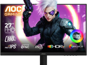 Gaming Monitor 27" 180Hz AOC IPS