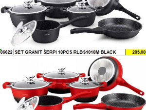 Set granitnog posudja Royality Line, tesko posudje