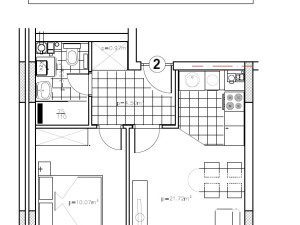 Stan Istočno Sarajevo 43m2