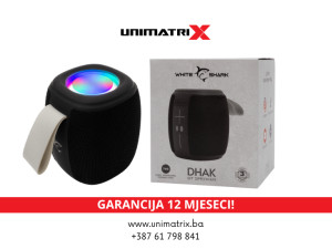 Bluetooth Zvučnik White Shark DHAK GBT-888