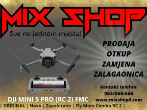 DJI MINI 5 PRO FMC RC 2 RC2 Novo*Garancija* Fly More Combo gl kit