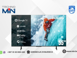 Philips TV 55PUT7630/10, 55" 4K UHD LED, Google TV (Smart TV)