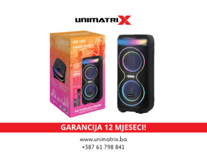 Zvučnik Bluetooth NDR-1806 Karaoke sa mikrofonom