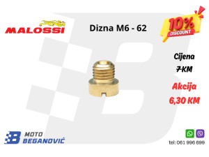 MALOSSI dizna M6 fi 62