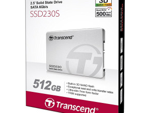SSD 512GB TS SSD230S SATA 2.5 3D