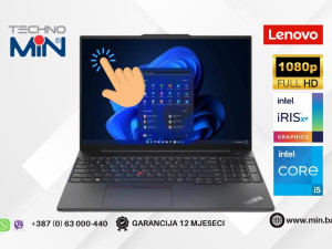Lenovo ThinkPad E16 Gen 1 16" Touch i5-1335U, 16GB RAM, 512GB SSD