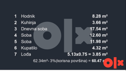 Stanovi sa dve spavaće sobe u Budžaku 6