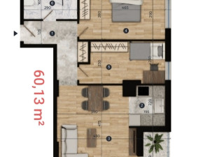 Stanovi sa dve spavaće sobe u Budžaku