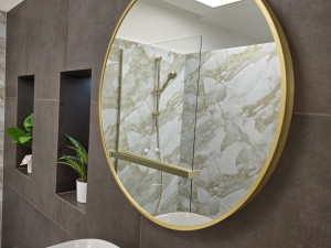 OGLEDALO IRON GOLD FI70 401253