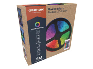 GRUNDING led traka RGB 3m 180led IP65 240V - 33621