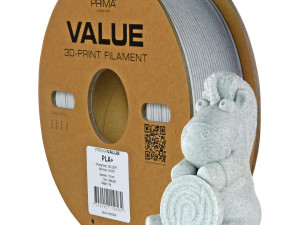 3D PLA+ Printer Filament PrimaValue 1,75mm 1kg Marble
