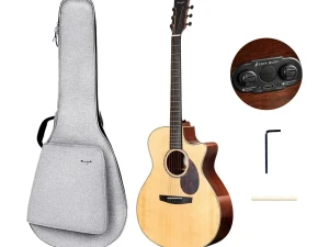 Enya EGA-Q1M/EQ elektro-akustična gitara s efektima + torba