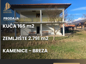 Kuća 165 m2 i zemljište 2791 m2 - Kamenice - Breza photo 1