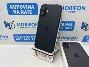 Apple iPhone 16+ Plus 128 GB 100% baterija