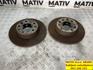 DISK ploče DISKOVI zadnji Audi A3 8V 1,6 TDI  2014