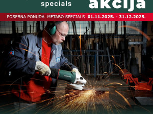 Metabo Akcija bušilica brusilica pila baterija punjač