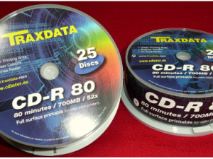 CD-R 80 Traxdata 700MB 52x printabilni 25kom