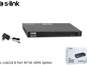 HDMI Splitter 1x8 4K/2K/FullHD SL-LU6218