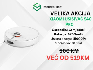 Xiaomi usisivač S40 PRO