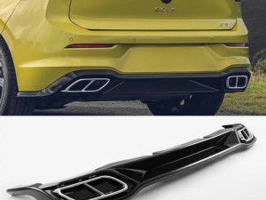 VW Golf 8 R line difuzor za zadnji branik karambolka spojler GG