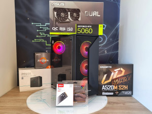 Gaming PC AMD Ryzen 5 3600 RTX 5060 8GB 16GB 3600 DDR4 RGB 512GB