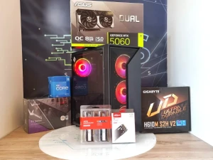 Gaming PC Intel i5 12400F RTX 5060 8GB 32GB 6000 DDR5 512GB