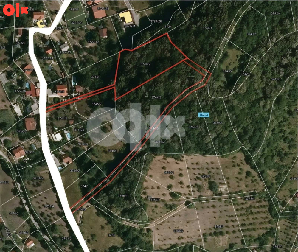 Prodaja Zemljište 2540m2 Tusanj // Tuzla
