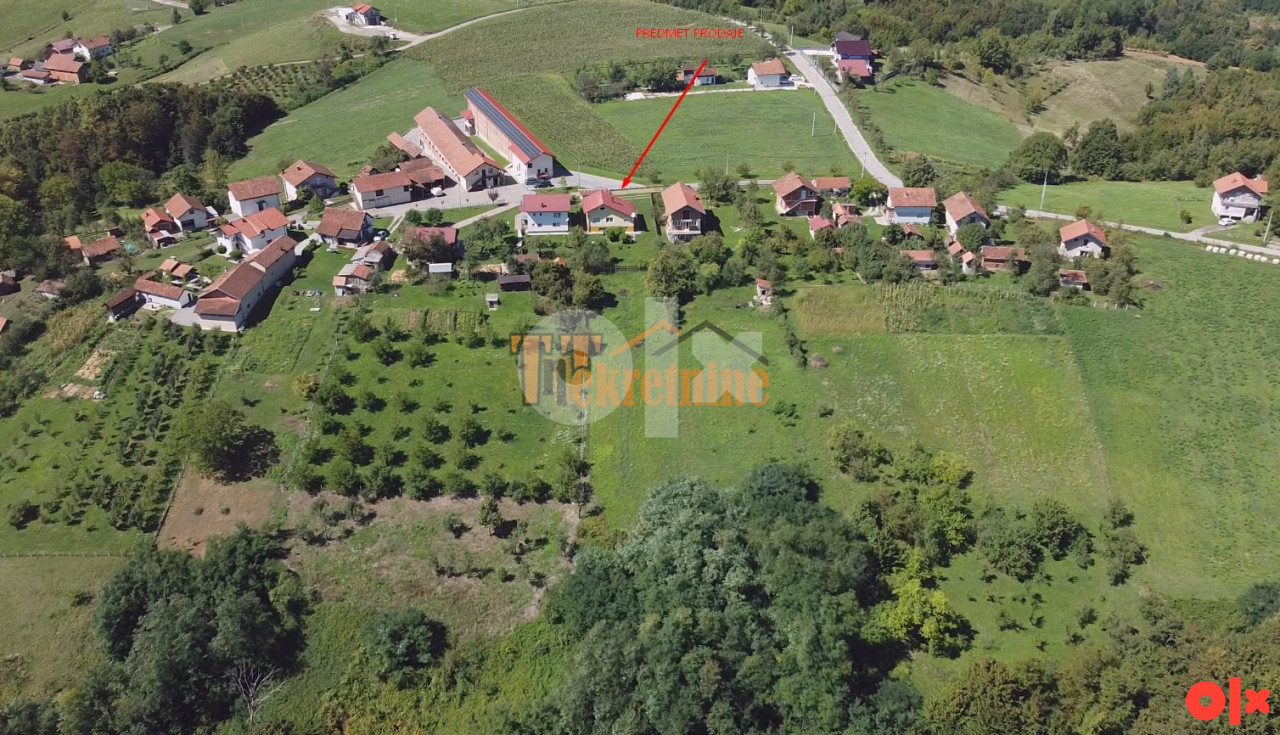 Stambeni objekat 115m2 i zemljišta 8457m2 - Opsječko 18
