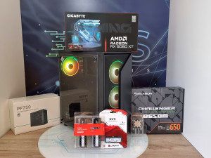 Gaming PC Ryzen 5 7500F RX 9060 XT 16GB 32GB 6000 DDR5 RGB 1TB