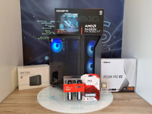 Gaming PC AMD Ryzen 7 7700 RX 9060 XT 16GB 32GB 6000 DDR5 RGB 1TB