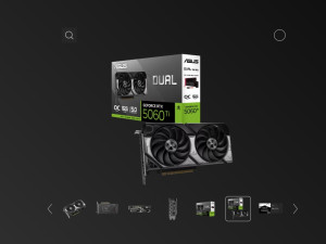 BLACK FRIDAY Asus RTX 5060 Ti Dual OC Edition 16GB DDR7 Dx12