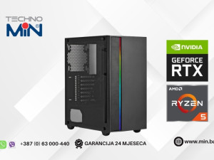 Gaming Knight 700X Ryzen 5 5500, 16GB RAM 500GB SSD, RTX 5060 8GB