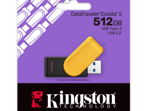 USB memorijski stik 512GB | USB 3.2 | Exodia S | Kingston