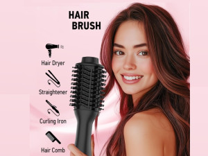 Elektricna cetka za kosu 3u1 ispravljanje fen kovrdze 1200W