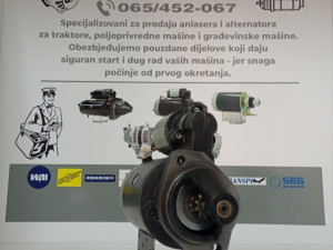 Anlaser Alnaser 24V3,2kw 10Z, Mercedes, Unimog