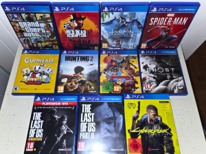 PS4 Igre Polovne 300 igara Sony 4 igara Playstation 4