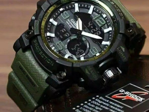 Casio G shock sat,maslinasti,NOVO