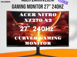 Gaming Monitor 27" Zakrivljeni 240Hz Acer