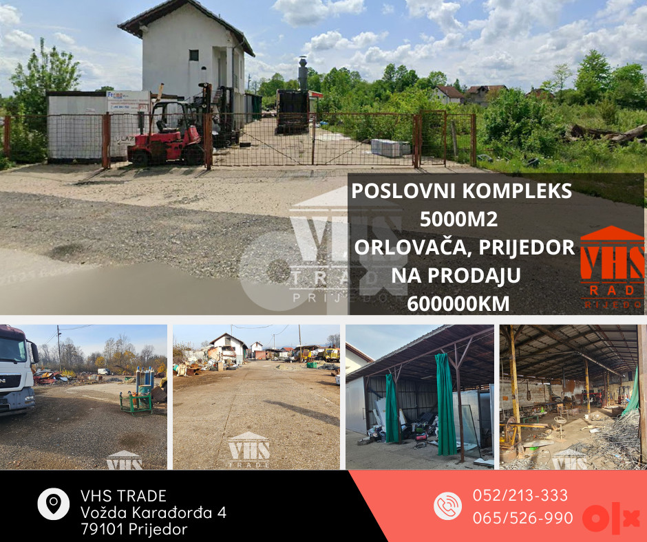 Poslovni prostor Prijedor 5000m2