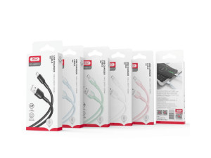 USB kabal XO NB212 USB-Lightning Black