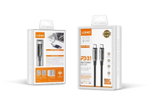 USB Kabal LDNIO LC921 240W PD3.1 1m Black