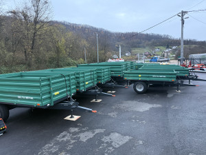 Traktor traktorska prikolica novo 3,4,5 T IMT ZETOR URAUZ