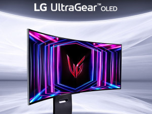 LG 34GS95QE-B UltraGear OLED Curved  ,  240HZ