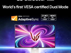 LG 32GS95UV-B UltraGear Dual-Mode OLED , 4k 240hz