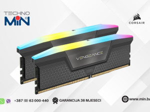 Corsair Vengeance RGB 32GB 2x16GB DDR5 RAM 6000MHz CL36 EXPO XMP