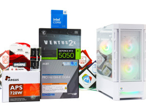 Gaming PC Airface W-07; i5-14400F; RTX 5050; 500GB; 16GB DOPER