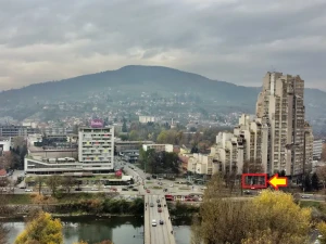 Zakup - poslovni prostor Zenica 388m2 (Lamela)